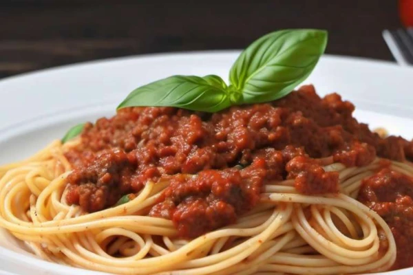 Espaguetis con Carne: Receta clásica y deliciosa con Máquina de Pasta